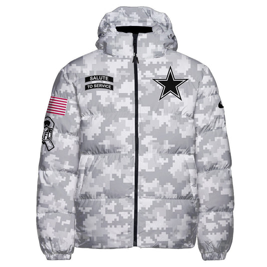 Dallas Cowboys CozyCloud Down Jacket AZBTDWJ000101