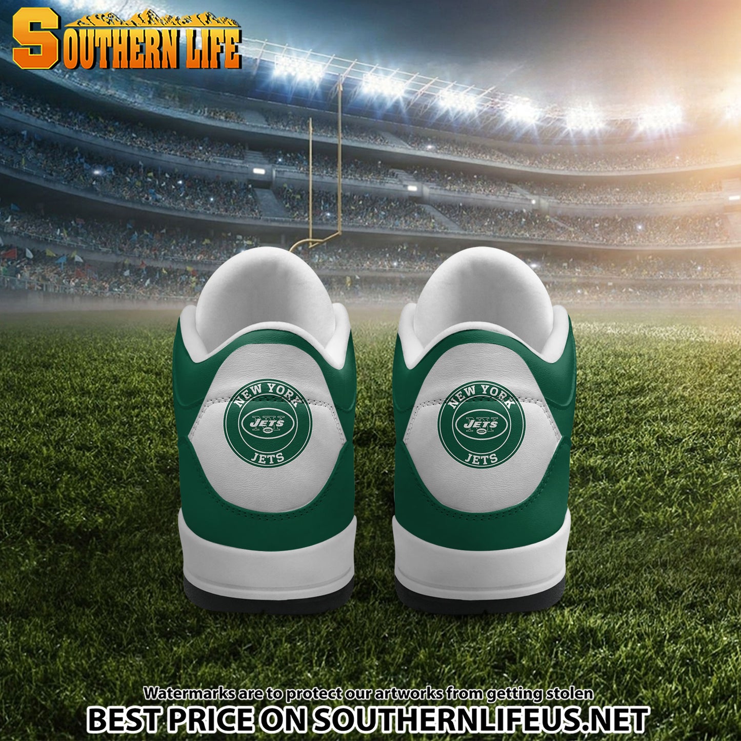 New York Jets JD3 New Sport Football Sneakers AZBTAJ3000286