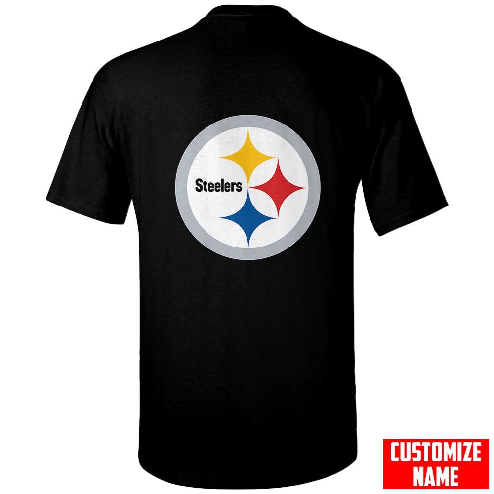 Pittsburgh Steelers Personalized Unisex T-Shirt Gift For Sport Fans BGTS974