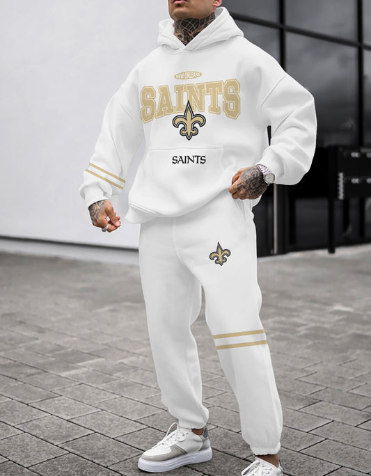 New Orleans Saints Combo Pullover Hoodie And Sweatpants AZBTPHSP000117