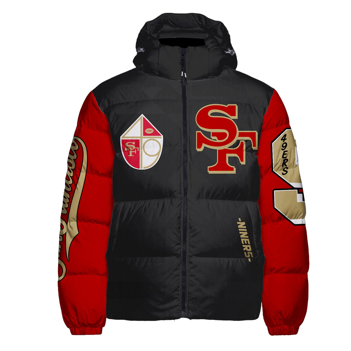 San Francisco 49ers CozyCloud Down Jacket AZBTDWJ000409