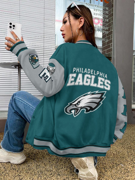 Philadelphia Eagles National Football League Varsity Jacket AZBTVJK000614