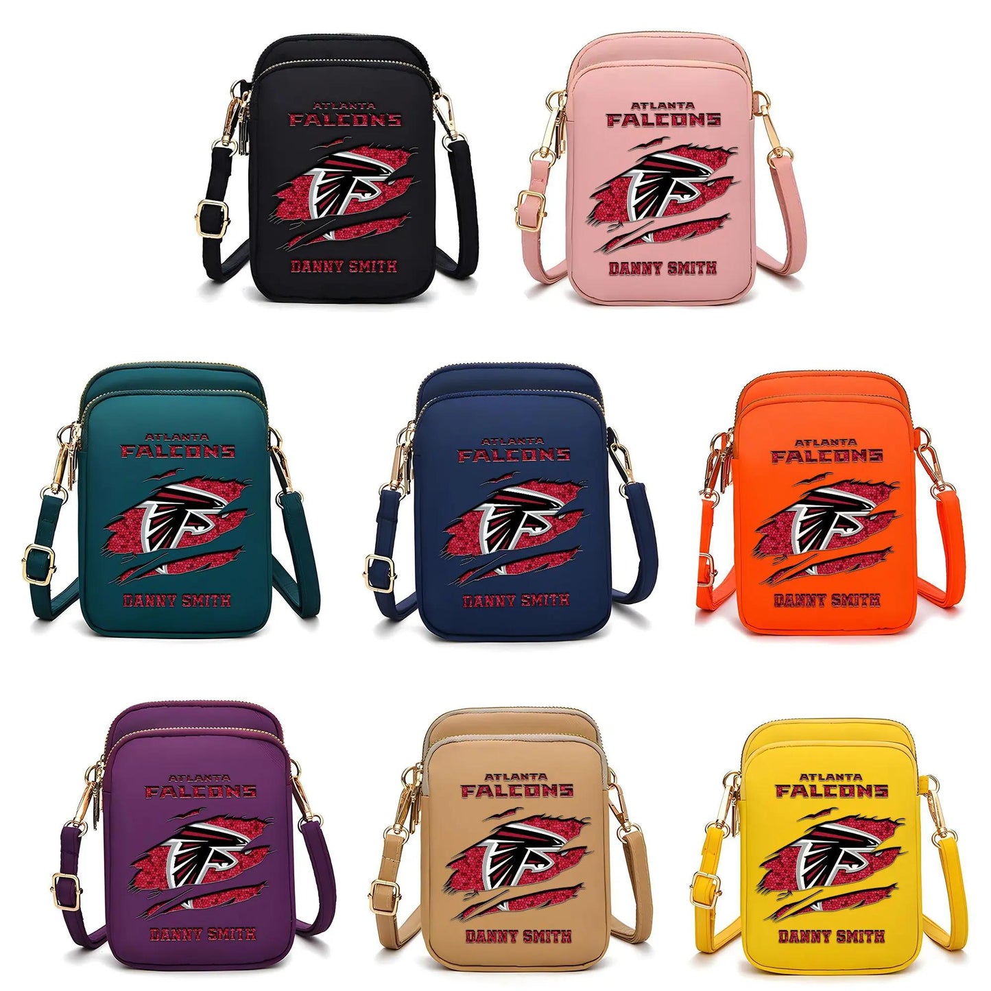 Atlanta Falcons Mini Crossbody Bag for Women New Trending 2025 AZBT2DMCB000005