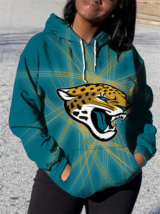 Jacksonville Jaguars 3D Printed Pocket Pullover Hoodie AZBTPH000147