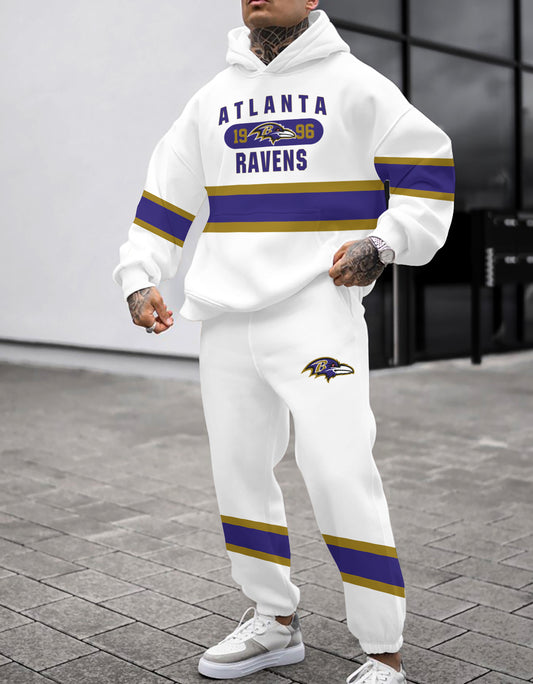 Baltimore Ravens Combo Pullover Hoodie And Sweatpants AZBTPHSP000364