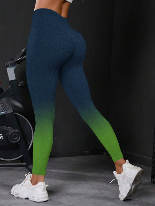 Seattle Seahawks High Waist Push Up Printed Leggings (3)