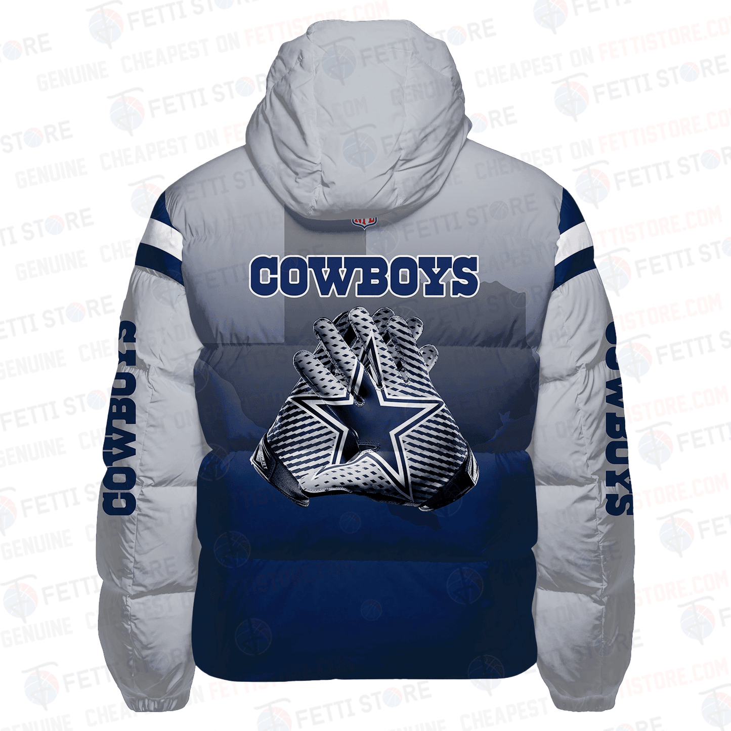 Dallas Cowboys CozyCloud Down Jacket AZBTDWJ000014