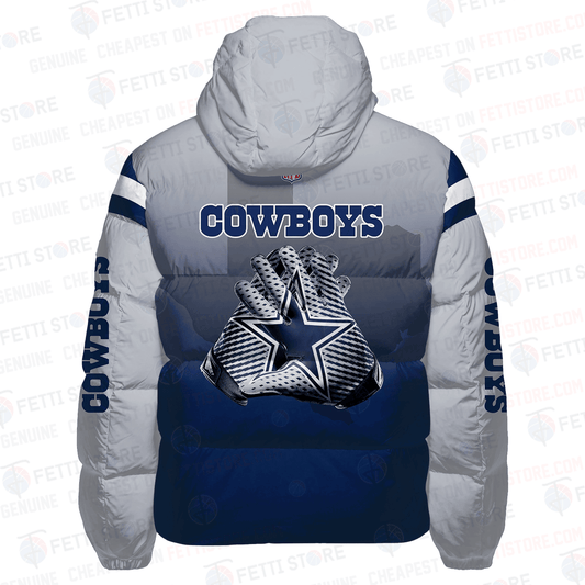 Dallas Cowboys CozyCloud Down Jacket AZBTDWJ000014