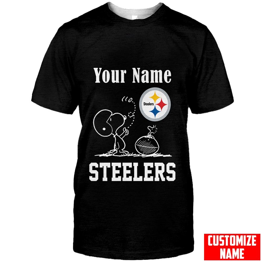 Pittsburgh Steelers Personalized Unisex T-Shirt Gift For Sport Fans BGTS974