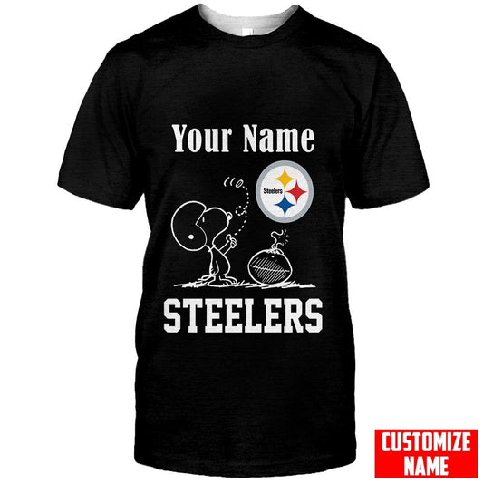 Pittsburgh Steelers Personalized Unisex T-Shirt Gift For Sport Fans BGTS974