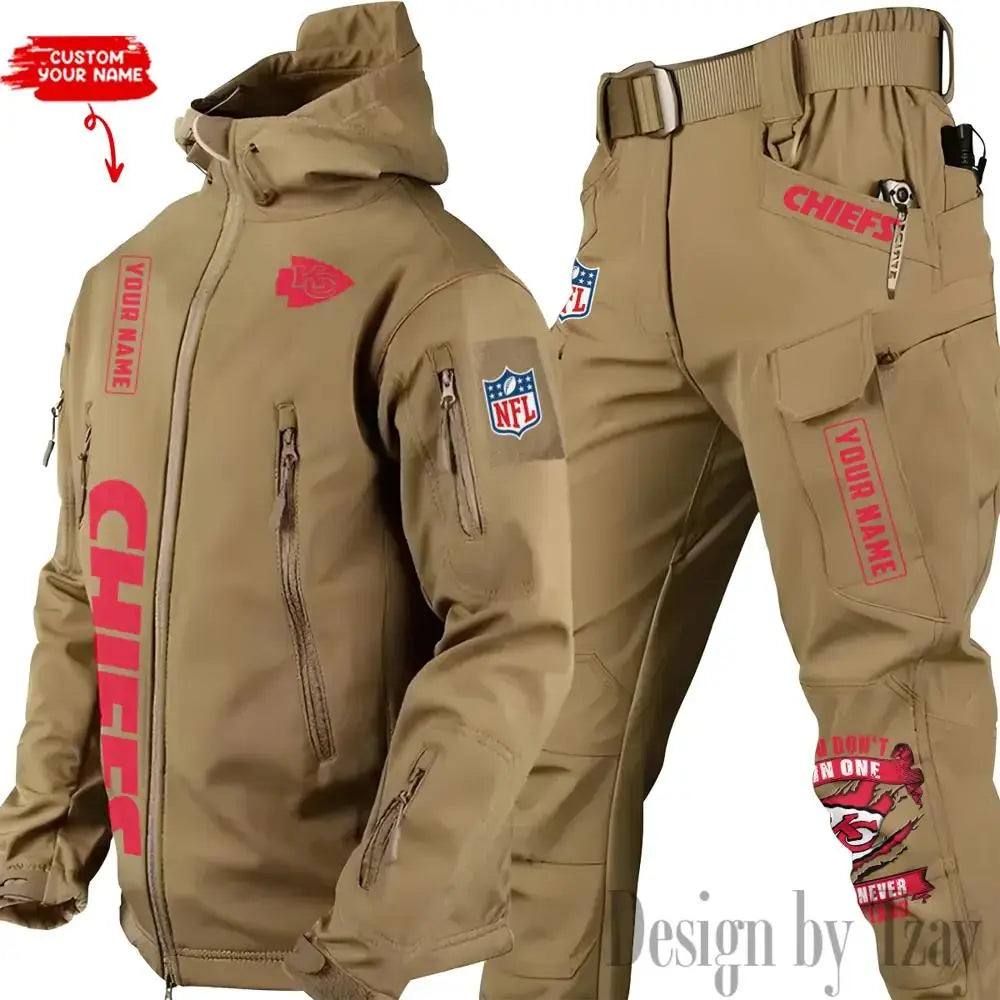 Kansas City Chiefs Outdoor Jacket and Pants 000116