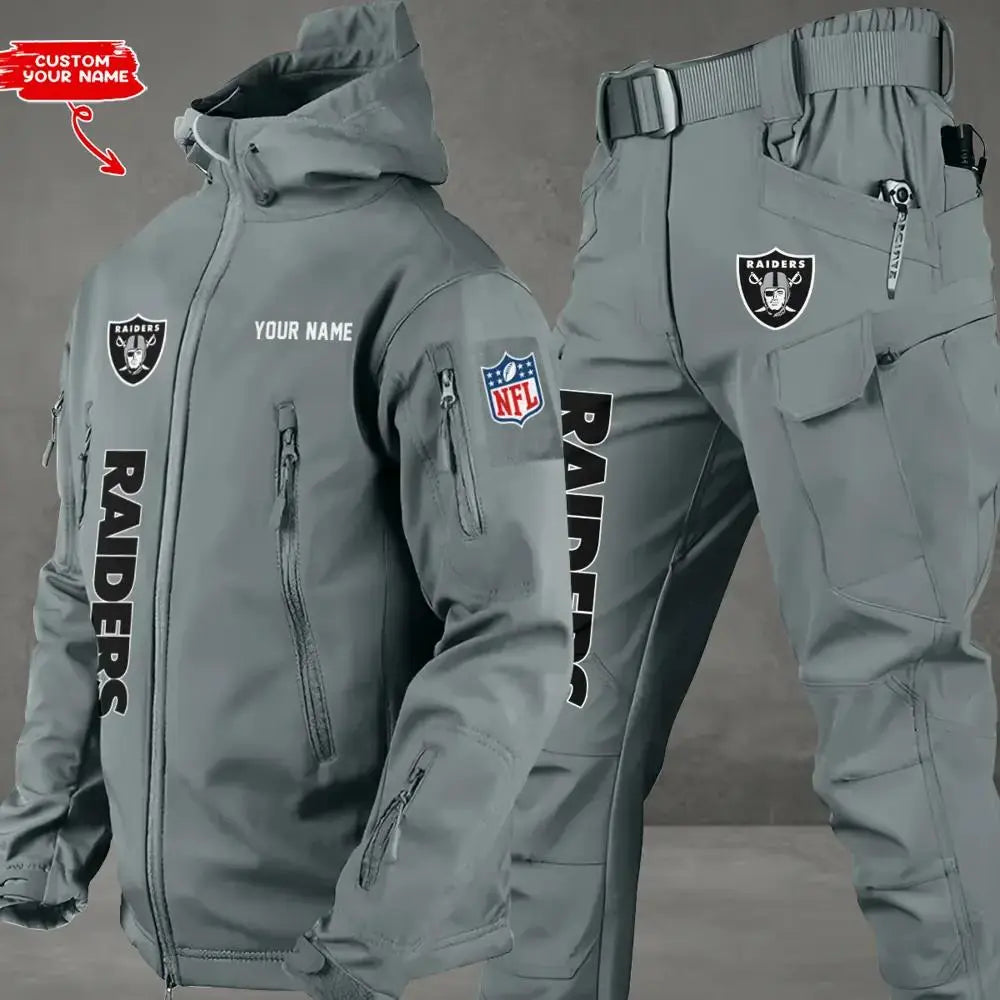 Las Vegas Raiders Outdoor Jacket and Pants 000002