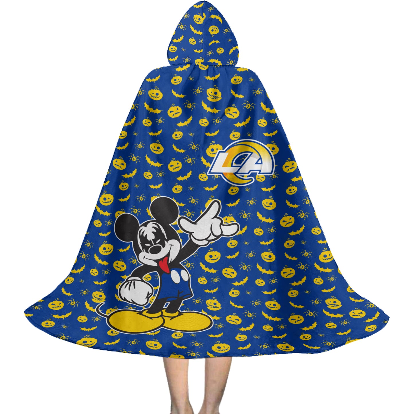 Los Angeles Rams MM Halloween Limited Edition All-Over Print Halloween Cloak