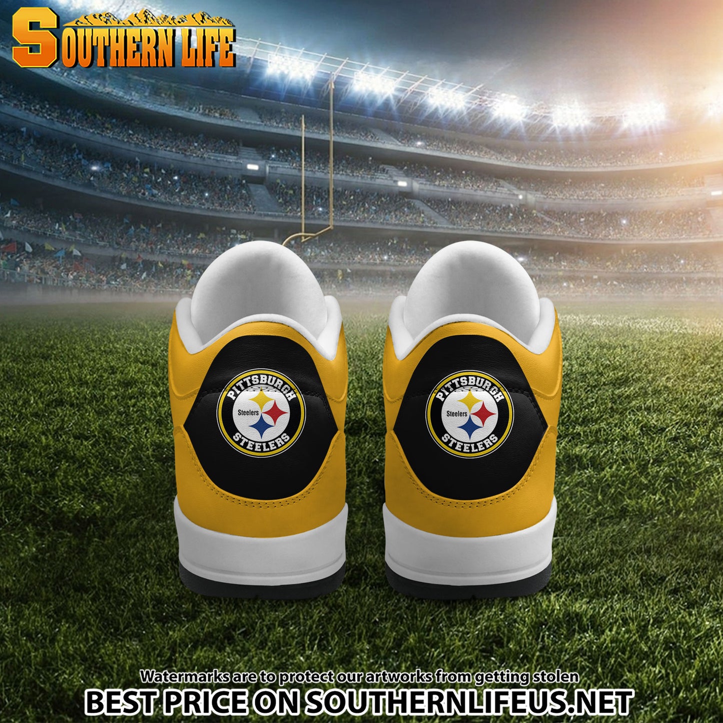 Pittsburgh Steelers JD3 New Sport Football Sneakers AZBTAJ3000288