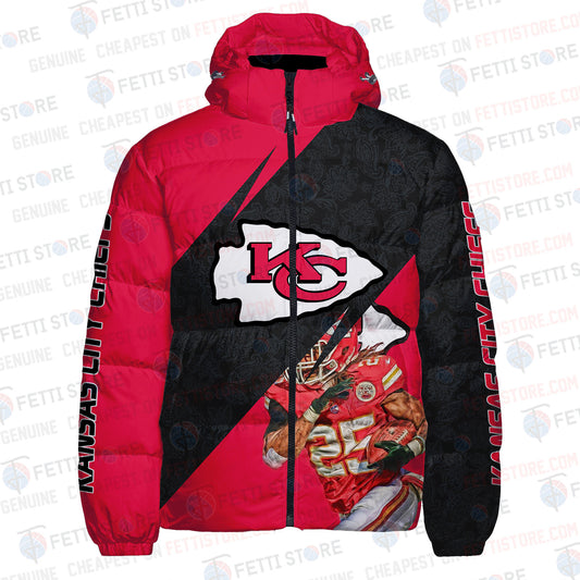 Kansas City Chiefs CozyCloud Down Jacket AZBTDWJ000015