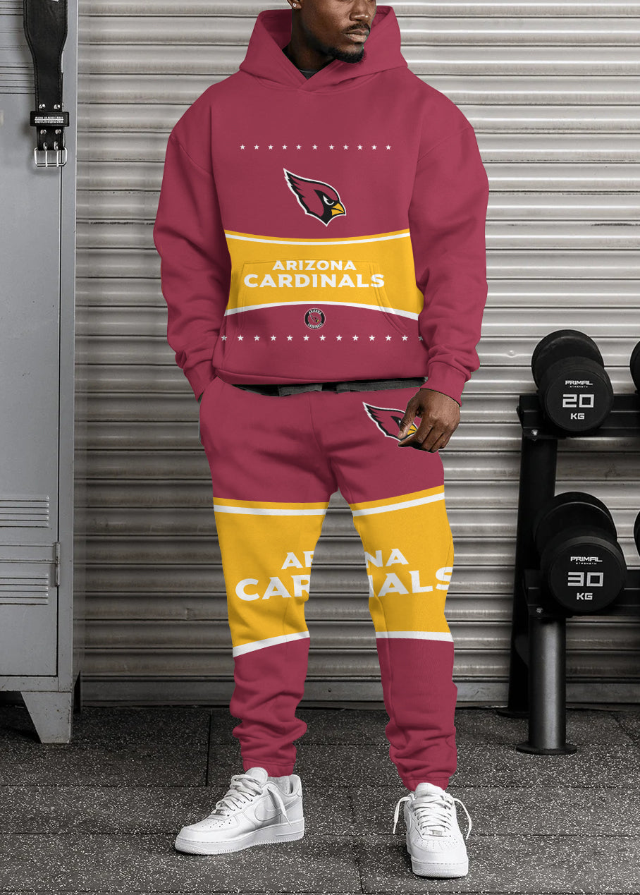 Arizona Cardinals Combo Pullover Hoodie And Sweatpants AZBTPHSP000115