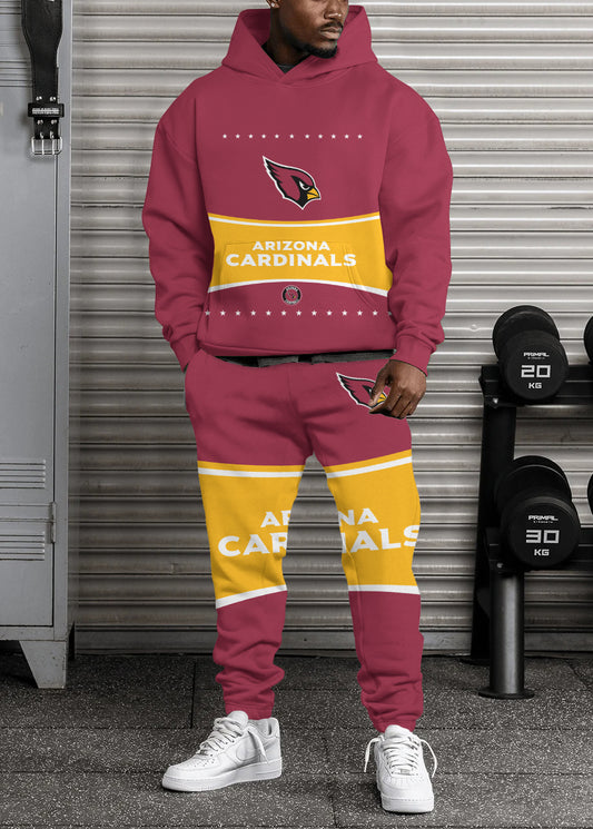 Arizona Cardinals Combo Pullover Hoodie And Sweatpants AZBTPHSP000115