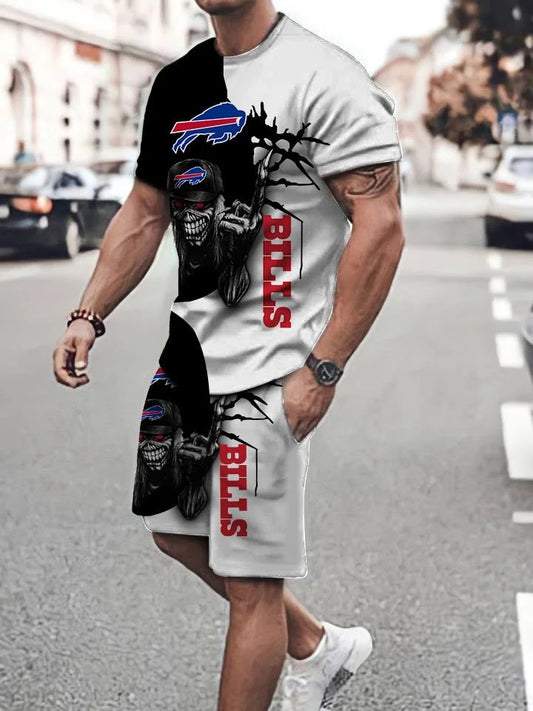 Buffalo Bills T-shirt and Shorts AZTS223