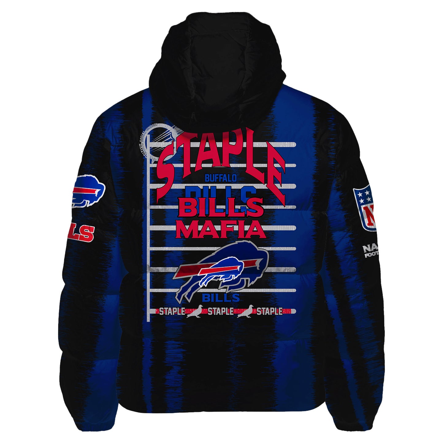 Buffalo Bills CozyCloud Down Jacket AZBTDWJ000041