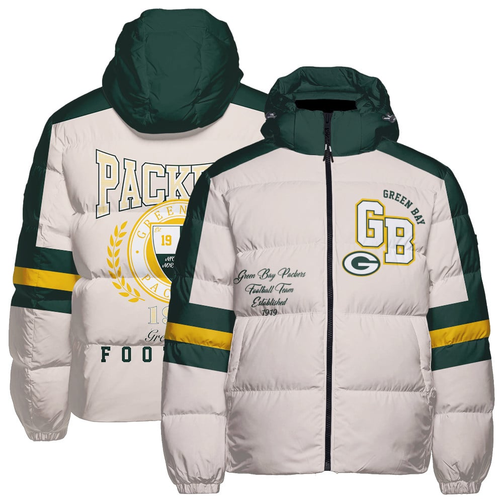 Green Bay Packers CozyCloud Down Jacket AZBTDWJ000246