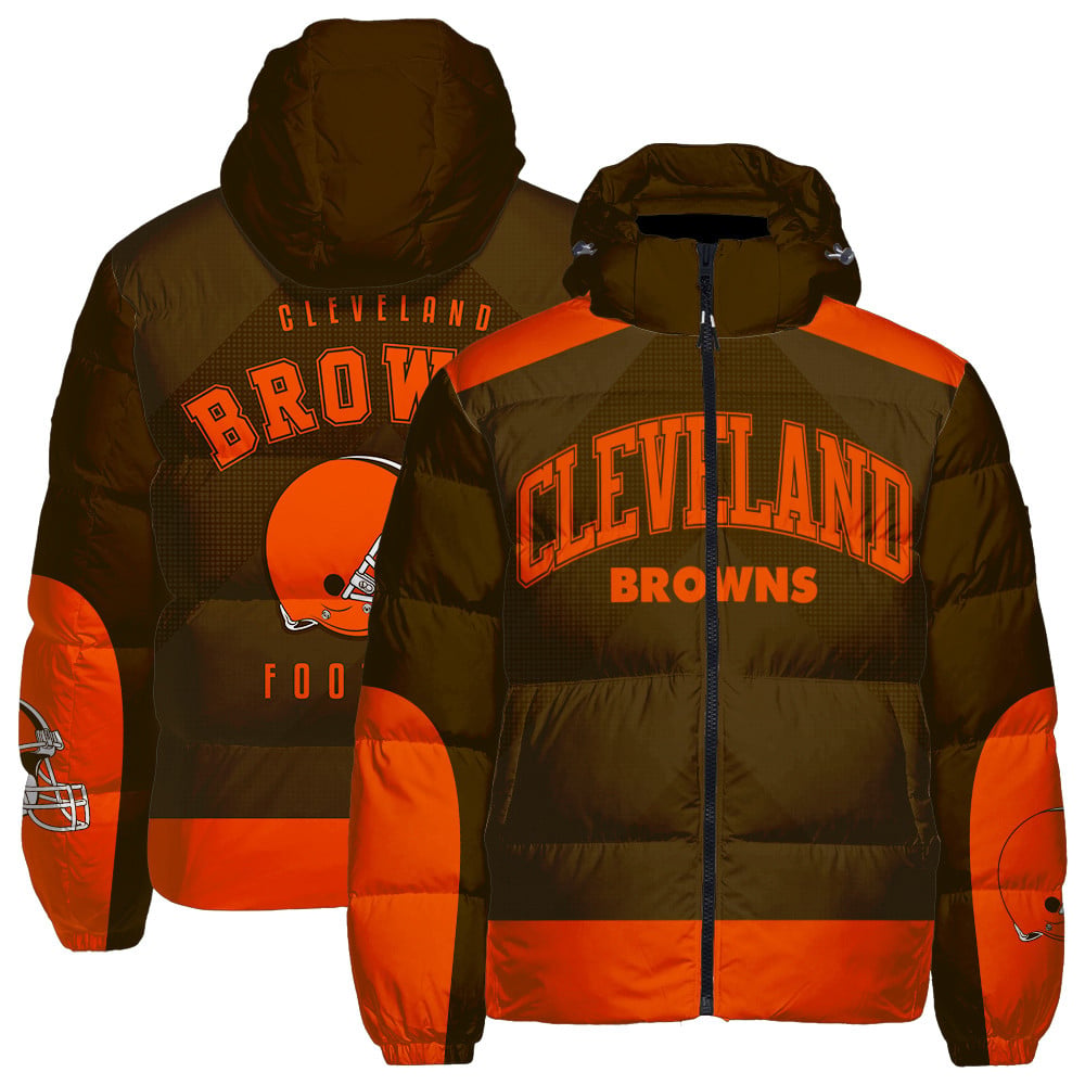 Cleveland Browns CozyCloud Down Jacket AZBTDWJ000435