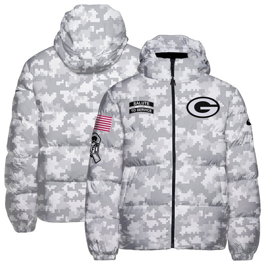 Green Bay Packers CozyCloud Down Jacket AZBTDWJ000238