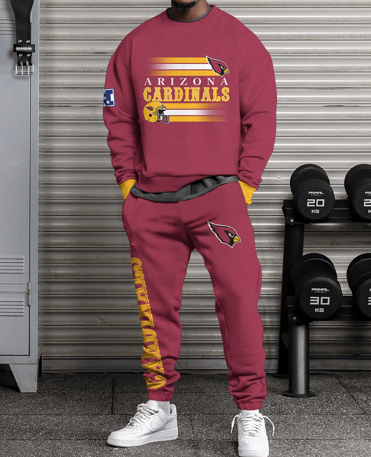 Arizona Cardinals Combo 3D Sweatsuit and Sweatpants Unisex CBSP140