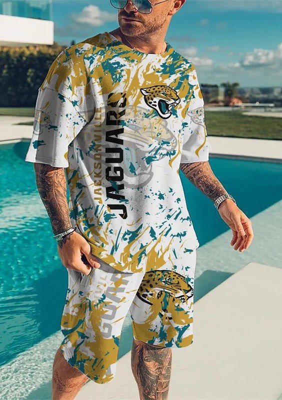 Jacksonville Jaguars T-shirt and Shorts AZTS527