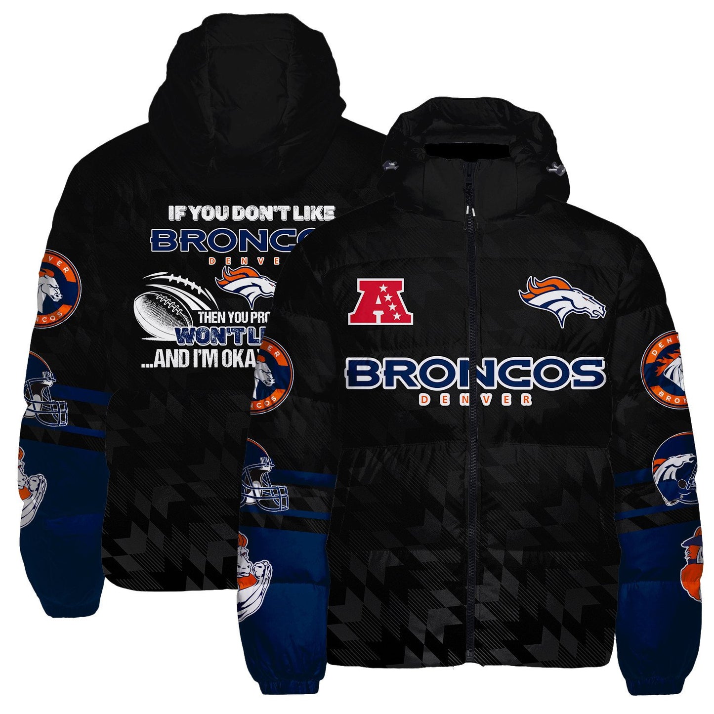 Denver Broncos CozyCloud Down Jacket AZBTDWJ000316
