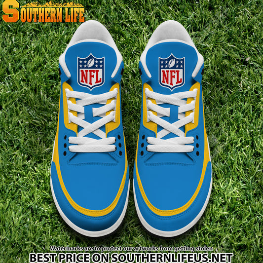 Los Angeles Chargers JD3 New Sport Football Sneakers AZBTAJ3000292