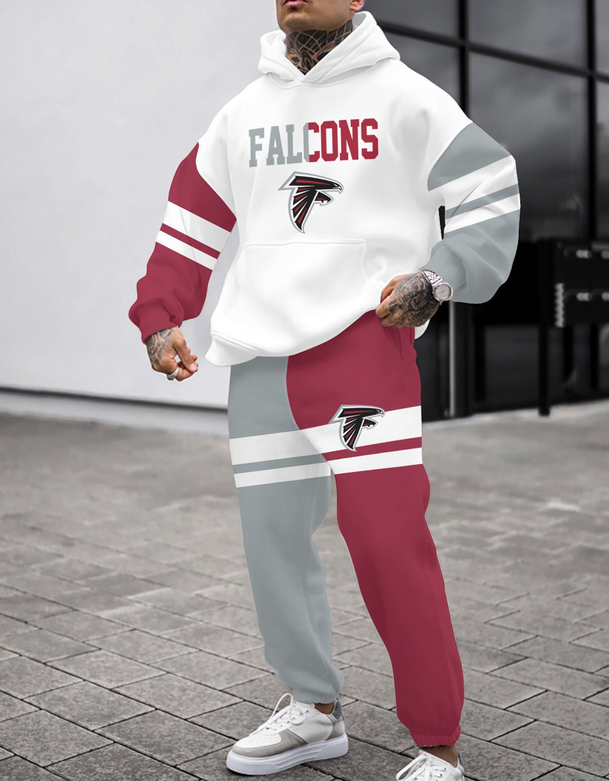 Atlanta Falcons Combo Pullover Hoodie And Sweatpants AZBTPHSP000146