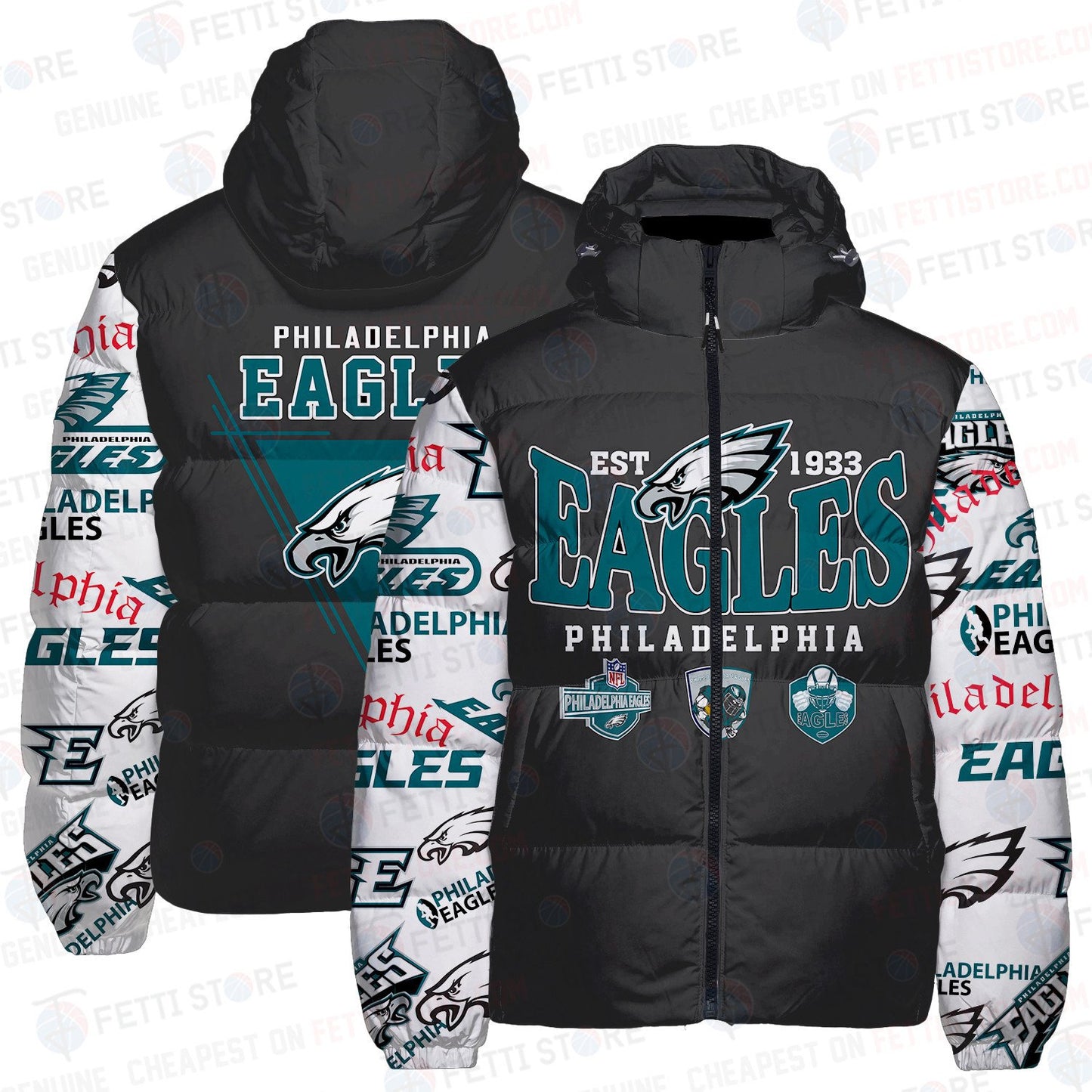 Philadelphia Eagles CozyCloud Down Jacket AZBTDWJ000279