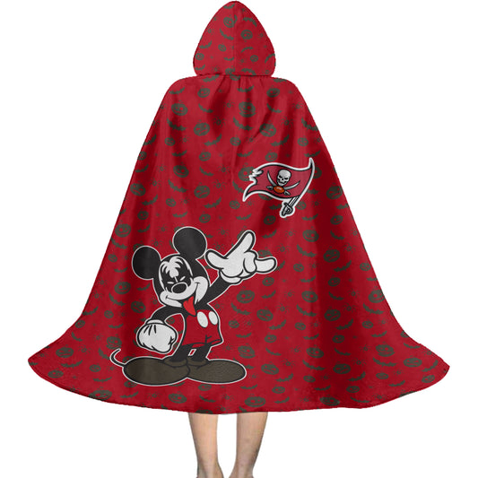 Tampa Bay Buccaneers MM Halloween Limited Edition All-Over Print Halloween Cloak