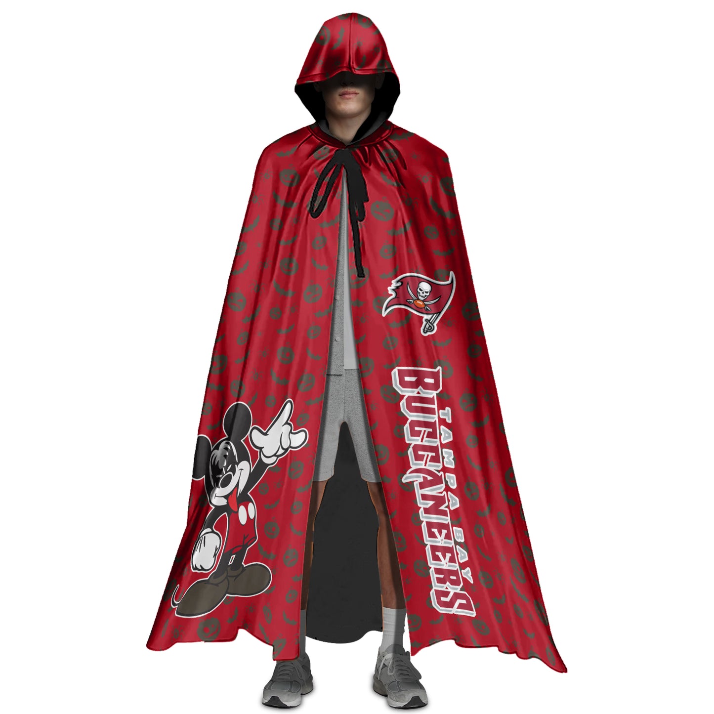 Tampa Bay Buccaneers MM Halloween Limited Edition All-Over Print Halloween Cloak
