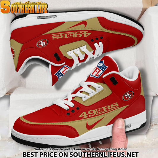 San Francisco 49ers JD3 New Sport Football Sneakers AZBTAJ3000291