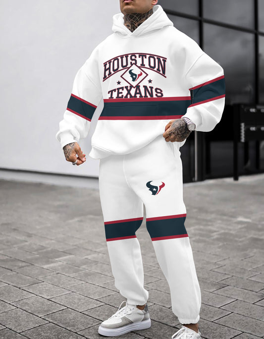 Houston Texans Combo Pullover Hoodie And Sweatpants AZBTPHSP000201