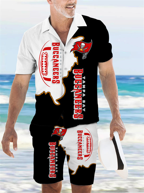 Tampa Bay Buccaneers Combo Hawaiian Shirt and Shorts AZBTHWSS000028