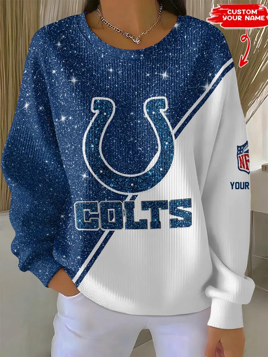 Indianapolis Colts Women’s Knit Sweatshirt EM142