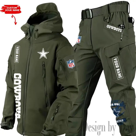 Dallas Cowboys Outdoor Jacket and Pants 000134
