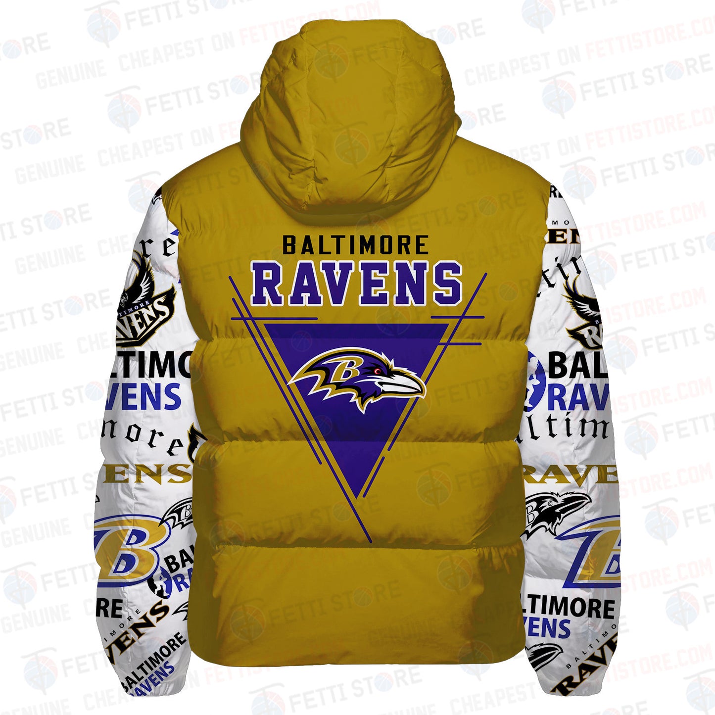 Baltimore Ravens CozyCloud Down Jacket AZBTDWJ000245