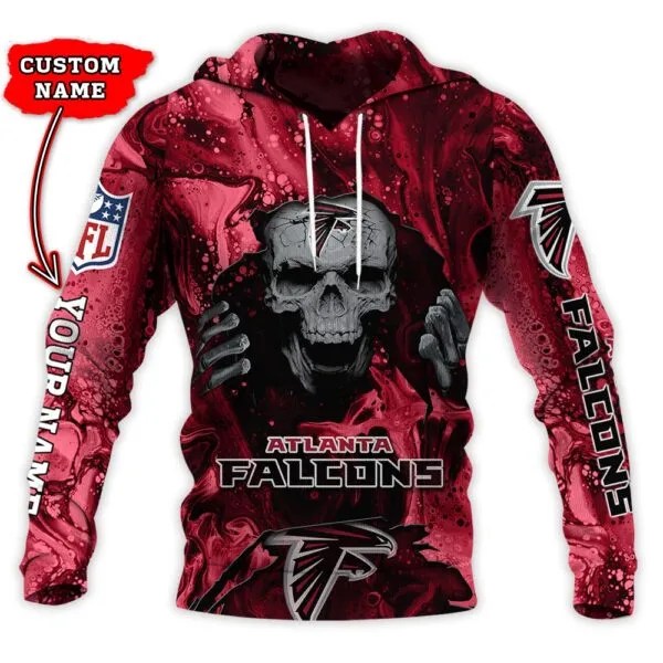 Atlanta Falcons Personalized Hoodie and Joggers AZCHD976