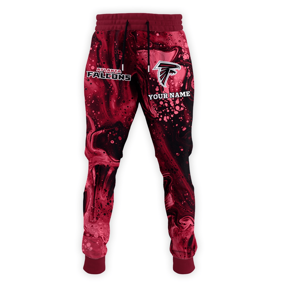 Atlanta Falcons Personalized Hoodie and Joggers AZCHD976