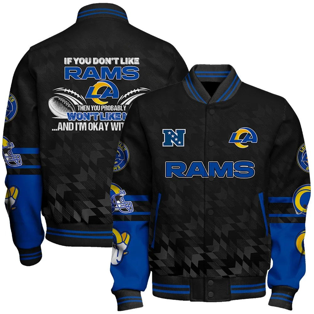 Los Angeles Rams National Football Conference Unisex Varsity Jacket AZDDVJK000012