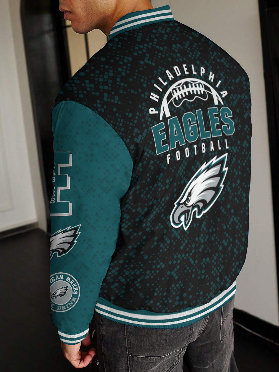Philadelphia Eagles National Football League Varsity Jacket AZBTVJK000487