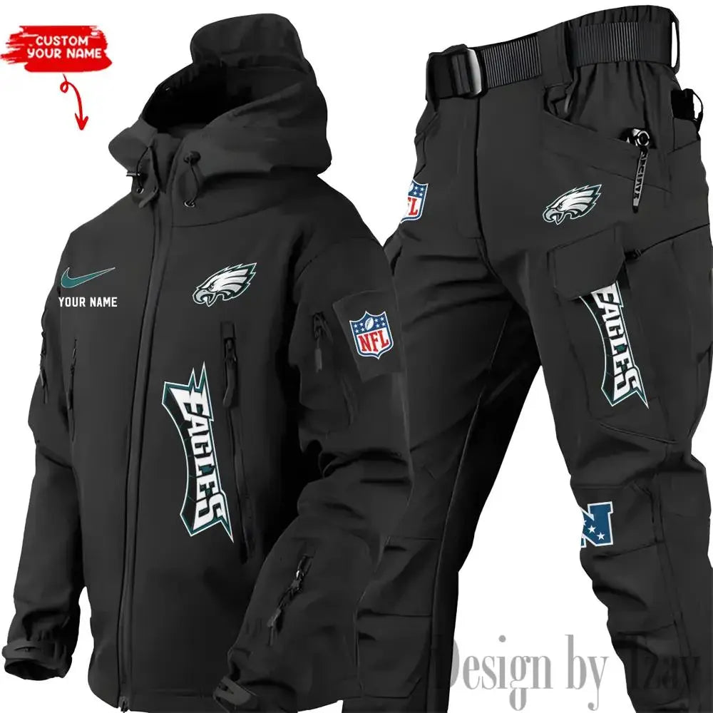 Philadelphia Eagles Outdoor Jacket and Pants 000051