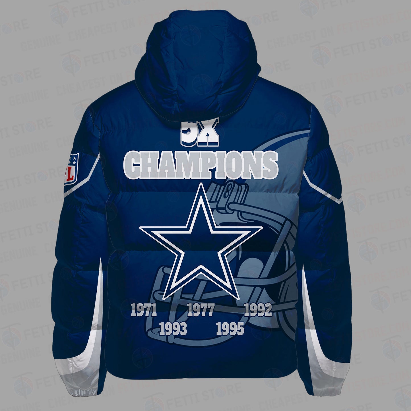 Dallas Cowboys CozyCloud Down Jacket AZBTDWJ000029