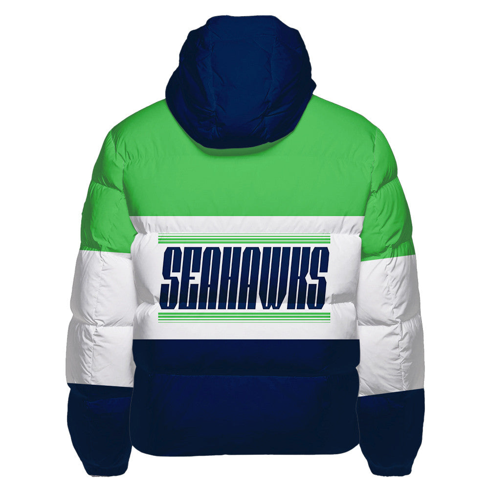 Seattle Seahawks CozyCloud Down Jacket AZBTDWJ000147