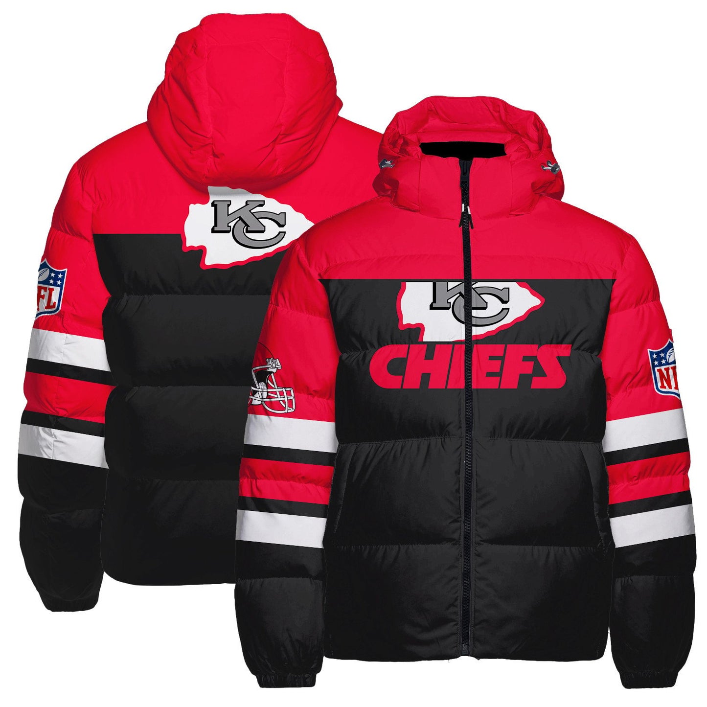 Kansas City Chiefs CozyCloud Down Jacket AZBTDWJ000033