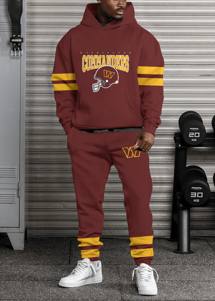 Washington Commanders Combo Pullover Hoodie And Sweatpants AZBTPHSP000490