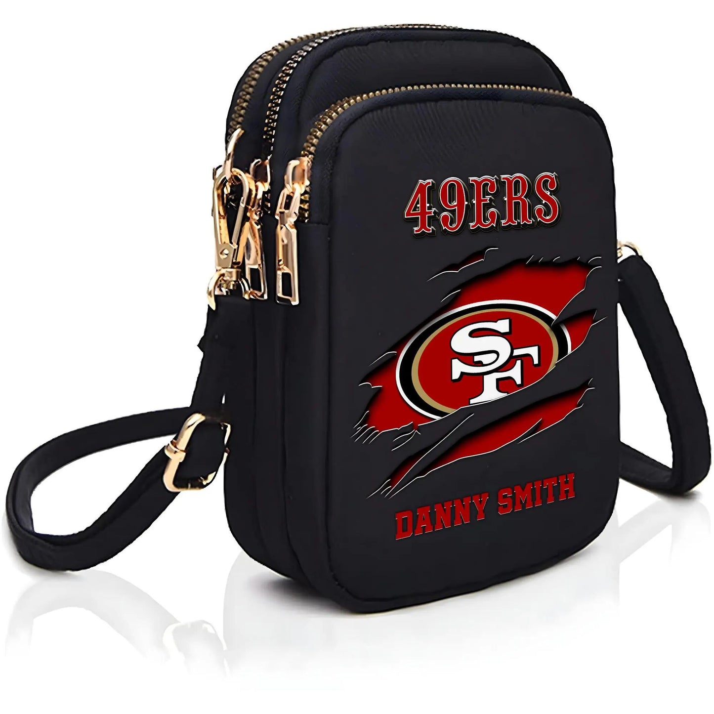 San Francisco 49ers Mini Crossbody Bag for Women New Trending 2025 AZBT2DMCB000093